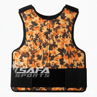 Protection corporelle pour paintball et airsoft, gilet tactique de protection thoracique, absorption des chocs élevée, ajustement réglable, rembourrage durable, OEM
