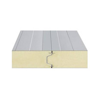 Panneaux de conduits en mousse de polyuréthane ignifuge, machines de fabrication de briques en aluminium/acier, maisons préfabriquées motorisées contrôlées par PLC