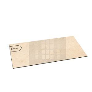Livraison rapide Carrelage en porcelaine poli et émaillé moderne 600x600mm 2x2 pouces Couleur beige brun Absorption d'eau faible 0,5% Intérieur - Product Image 1