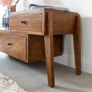 Mueble para TV Vandana Cresta Novara de 3 cajones en madera de mango - Product Image 4