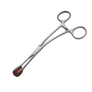 Young Tongue Holding Forceps Veterinary Dental Instruments Collin Tongue Clamp Made of Steel By <b>Blush</b> Surgical - Product Image 3