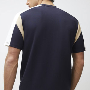 T-shirt personnalisé à col rond, coupe classique, tissé, style vintage tendance, nouvelle collection, prix de gros, fabricant - Product Image 6