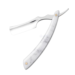 Stainless Steel Disposable Shaving <b>Razor</b> with Plastic Handle <b>Single</b> <b>Blade</b> for Male Barber Shop Beard Grooming - Product Image 2