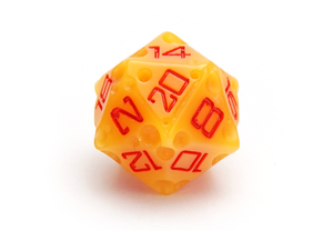 Custom Fantasy Resin <b>Dice</b> <b>Set</b> with Durable Sharp Edge Design Transparent Polyhedral Cubes for RPG and Board Games - Product Image 3