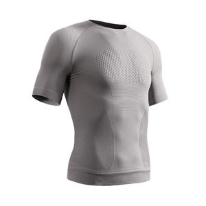 Wholesale <b>Men's</b> Slim-Fit Quick Dry <b>Compression</b> T-<b>Shirt</b> Anti-Pilling Spandex/Polyester Material for Fitness Jogging Running - Product Image 6