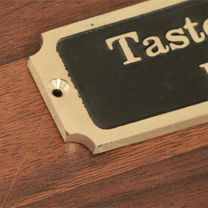 Letreros Metálicos con Acabado Antiguo, Fácil Instalación DIY, Decoración para el Hogar, para Caballeros y Damas - Suministro al por Mayor, el Mejor Producto de Seguridad - Product Image 3