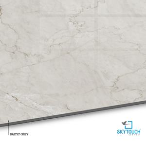 Baldosas de Porcelanato Gris Mármol de 600x600, Baldosas de Cerámica de Porcelana de 600x60 para Pisos - Product Image 2