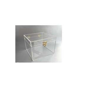 Handmade Clear Acrylic Organizer Storage <b>Box</b>& Kitchen Storage Dry Fruit Multi Purpose Utility <b>Box</b> for Jewelry & <b>Makeup</b> Organizer - Product Image 2