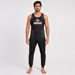 Camiseta sin mangas para hombre de alta calidad que ofrece comodidad suave, ajuste relajado y durabilidad confiable para estilos de vida activos. Camiseta sin mangas para hombre. - Product Image 4