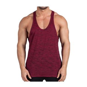 Camisetas sin mangas ajustadas informales para hombre, venta al por mayor, chaleco deportivo de verano para correr, camiseta interior para gimnasio, camisetas sin mangas informales de poliéster - Product Image 1