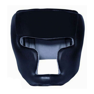New Professional Customized <b>EVA</b> & PU Cowhide Leather Adjustable Breathable Boxing Head Guard - Product Image 1
