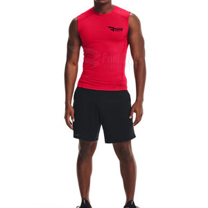 Latest Design Hot Sale Sleeveless <b>Compression</b> <b>Shirts</b> Comfortable Fitness Wear Sleeveless <b>Compression</b> <b>Shirts</b> - Product Image 5