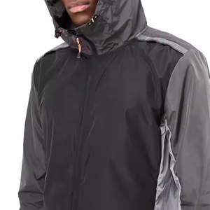 Survêtements coupe-vent réfléchissants d'hiver à marque privée, logo personnalisé, 100 % nylon, matériau léger de qualité supérieure - Product Image 2