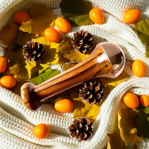 Premium Ayurvedic Handmade Wooden Kansa <b>Wand</b> Face <b>Massage</b> Stick Modern Design for Skin Rejuvenation Detox Therapy Relaxation - Product Image 4