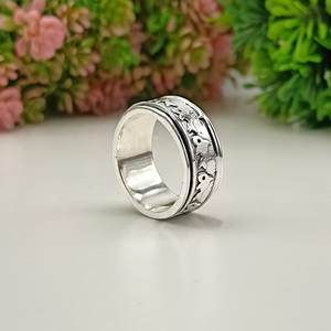 Fish Spinner <b>Ring</b> Ocean Fidget <b>Ring</b> Handmade Anxiety Relief <b>Ring</b> Marine Life Jewelry Spinner <b>Ring</b> Gift for Her / Him - Product Image 3