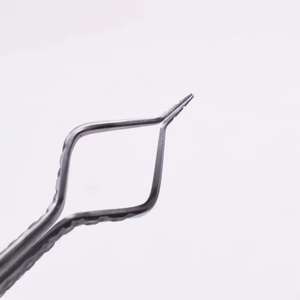 Pince à épiler pour extensions de cils, nouvelle conception, personnalisée, la plus vendue, avec ouverture angulaire stratégique et séparateur de lames - Product Image 6