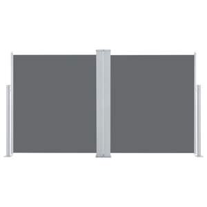 Antracita retráctil Patio Toldo de doble cara 66,9 "x 236,2"-para refugio al aire libre - Product Image 4