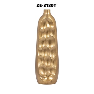 2026 World Trending Tall Handmade Iron Flower <b>Vase</b> ZAHID EXPORTS ZE-3180T Eco-Friendly Coastal Design Elegant Modern for - Product Image 1