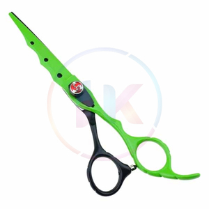 Newest Style Curved Design Adjustable Tension Screw Left handed Barber <b>Scissor</b> With Top Grade Stainless Steel Made - Product Image 6