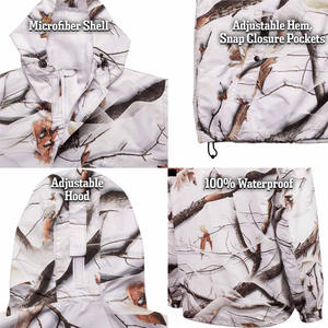 เสื้อแจ็คเก็ตทรงโอเวอร์ไซส์แบบทหาร ซิปหน้า ผ้าเชอร์ปาฟลีซ คุณภาพสูง เป็นมิตรกับสิ่งแวดล้อม ผลิตจากไนลอน/โพลีเอสเตอร์ เอวสูง ใส่ได้ทุกฤดู สำหรับผู้ชาย สีพื้น - Product Image 3