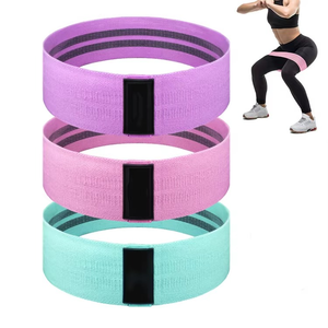 Bande de Résistance en Tissu Polyester Antidérapant Robuste pour Entraînement de Force et Exercices de Hanche - Product Image 1