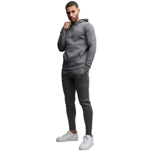 Fashion Cotton <b>Polyester</b> <b>Tracksuits</b> Sets Ankle Zipper Joggers Full Zips Hoodies Jackets <b>Tracksuit</b> for Gym Wear - Product Image 4