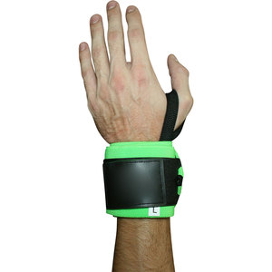 Finished End Binding Easily Fit Unisex Wrist Wraps Ideal For Cross Fit Dead Lifting Powerlifting <b>Athletics</b> Use Wrist Straps - Product Image 1