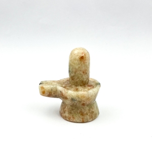 Natural Sunstone <b>Shivling</b> Carving Handmade Orange Sunstone Shiva Lingam Healing Crystal for Reiki Home Decoration Decor - Product Image 1