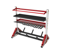 10 paires de supports d'haltères en fer, station multifonctionnelle pour la maison, exercices efficaces pour les bras, les triceps, la poitrine, les jambes et le dos