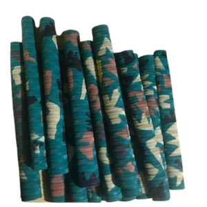 Green Leopard Print <b>Cricket</b> Bat Grip Cover Durable Non Slip Rubber Handle Replacement for Training Bat Sports <b>Equipment</b> - Product Image 3