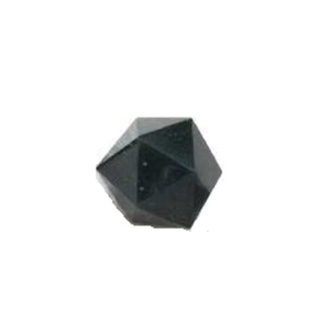 Cubo de whisky de piedra de hematita de alta calidad tallado en forma de icosaedro, piedra natural, cristal de sanación Reiki, piedra preciosa. - Product Image 5