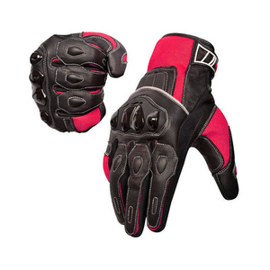 Gants de moto en cuir à écran tactile de couleur personnalisée pour usage sportif, fabriqués au Pakistan, pour usage sportif en plein air, unisexe - Product Image 1