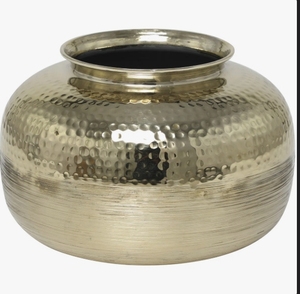 Jarrón Decorativo Minimalista de Metal con Acabado en Latón, Estilo Art Deco, Hecho a Mano, para Mesa, Centro de Mesa, Decoración del Hogar, Sala de Estar, Venta al por Mayor - Product Image 3