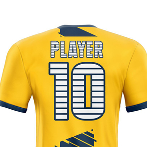 เสื้อฟุตบอลระบายอากาศได้ดี ชุดทีมฟุตบอล ควบคุมความชื้น เสื้อกีฬา สั่งทำได้ตามแบบ รับผลิตแบบ OEM ODM เสื้อฟุตบอล - Product Image 4