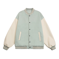 Chaqueta Letterman Extra Grande de Materiales Premium Layenne, Chaqueta Varsity Personalizada con Logotipo, Ropa Urbana para Equipos Escolares