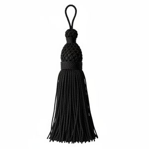 Extra <b>Thick</b> Custom Cap <b>Curtains</b> for Decorative Home Textile Use High Quality 160mm Long Silk Tassel Pendant 32 Colors to Choose - Product Image 6