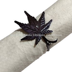 Designer Classic Iron Eco-Friendly Napkin <b>Ring</b> <b>Holder</b> for Home Office & Bar Tableware - Product Image 3