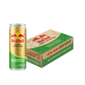 Bebida Energética Red Bull Sabor Manzana, Moscatel y Uva 250ML x24 Venta al por Mayor - Product Image 1