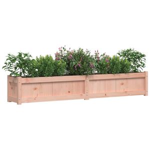Juego de 2 Macetas Grandes de Madera de Abeto Douglas Sólido, Macetas Naturales para Flores y Plantas - Product Image 3