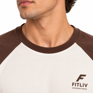 Men's 100% Cotton <b>Raglan</b> <b>Sleeve</b> <b>T</b> <b>Shirt</b> O Neck Short <b>Sleeve</b> Casual Tee Blank Pattern - Product Image 5