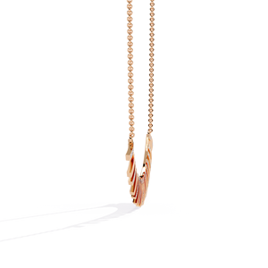 10K 14K 18K Rose Gold <b>Necklace</b> Featuring Brilliant Round Lab Grown Diamond Elegant Women <b>Statement</b> Diamond <b>Necklace</b> - Product Image 2