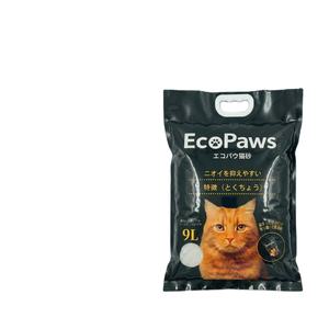 Arena para Gatos EcoPaw de Bentonita, Libre de Polvo, Ecológica, Control de Olores, Crocante y Seca, 9L, Suministro al por Mayor OEM/ODM - Product Image 1