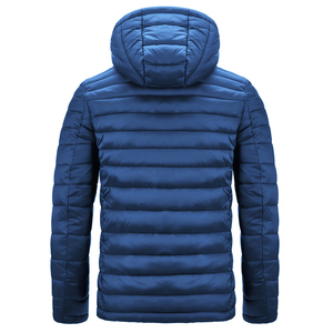 Latest Design Custom Hooded Men's Down <b>Jacket</b> Lightweight Coat Warm Fashion Winter Outdoor Clothing <b>Packable</b> Puffer <b>Jacket</b> - Product Image 3