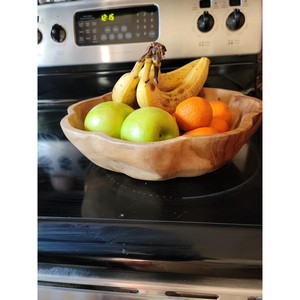 Reclaimed <b>Wood</b> wooden bowls and fruit bowls OEM Custom Wholesale | Aqdus Saleem India - Product Image 4