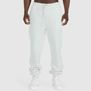 2026 Men's Loose <b>Oversize</b> <b>Sweatpants</b> Jogger 100% Cotton Double Knit Gym Wear With Pocket Decoration Baggy Pants - Product Image 1