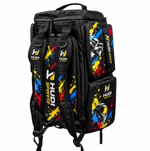 Mochila Deportiva de Exterior Sublimada en Cordura, 20 Pulgadas, Carcasa Suave Impermeable, Diseño Geométrico, Cierre de Cremallera, Diseño Rectangular - Product Image 5