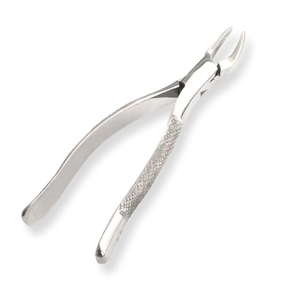 Forceps d'extraction dentaire # 96 Molaire inférieure manuelle en acier inoxydable chirurgical dentaire, prémolaires, poignée ergonomique, certifiée CE - Product Image 1