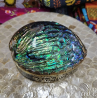 Boîte à bijoux artisanale en coquille d'ormeau, boîte cadeau en nacre polie, organisateur de coquillages, vente en gros Vietnam