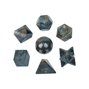 Juego de Geometría Sagrada de Hematita Natural al por Mayor, para Sanación, Meditación y Herramientas Espirituales - Product Image 6
