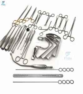 FIDA Proveedor Directo de Fábrica, Juego de Instrumentos Quirúrgicos Reutilizables de Acero Inoxidable para Amigdalectomía y Adenoidectomía, 30 Piezas, ISO13485 - Product Image 1